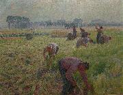 Emile Claus, Flax harvesting